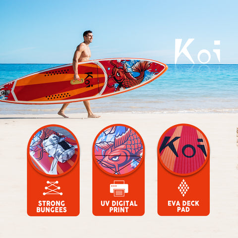 Koi 11′6″ Lightweight Inflatable Stand Up Paddle Board