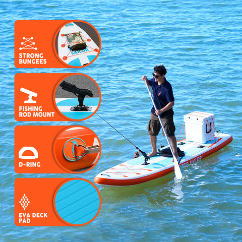 Cetus 12' Fishing Stand Up Paddle Board