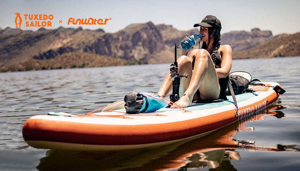 Funwater fishing paddle board