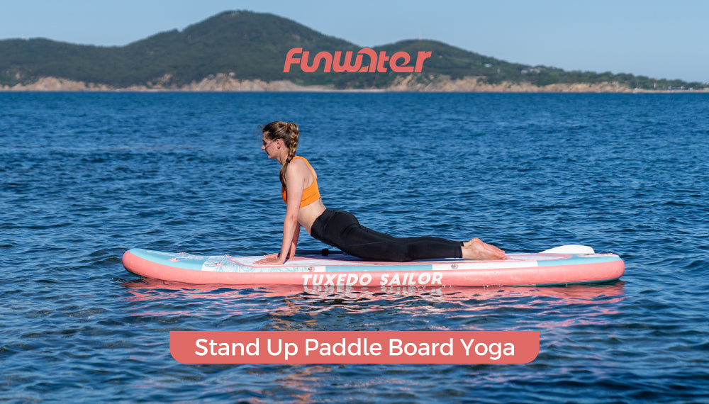 Funwater stand up paddle board for yoga