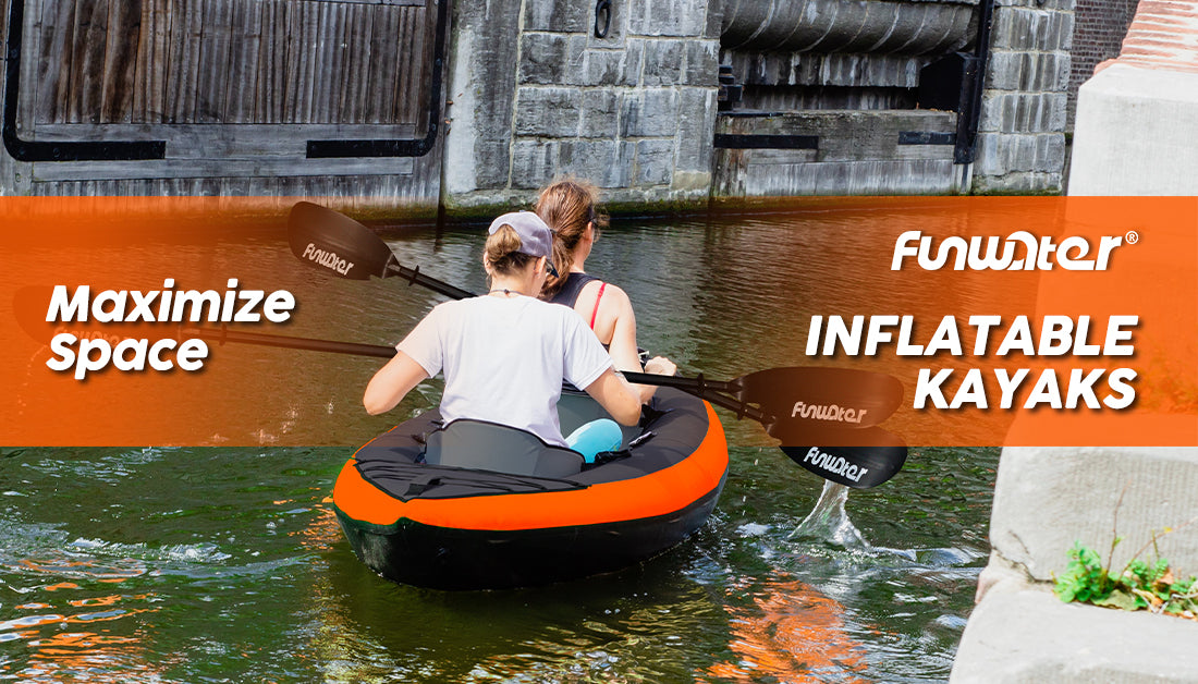 How to Maximize Space in a 2-Person Inflatable Kayak