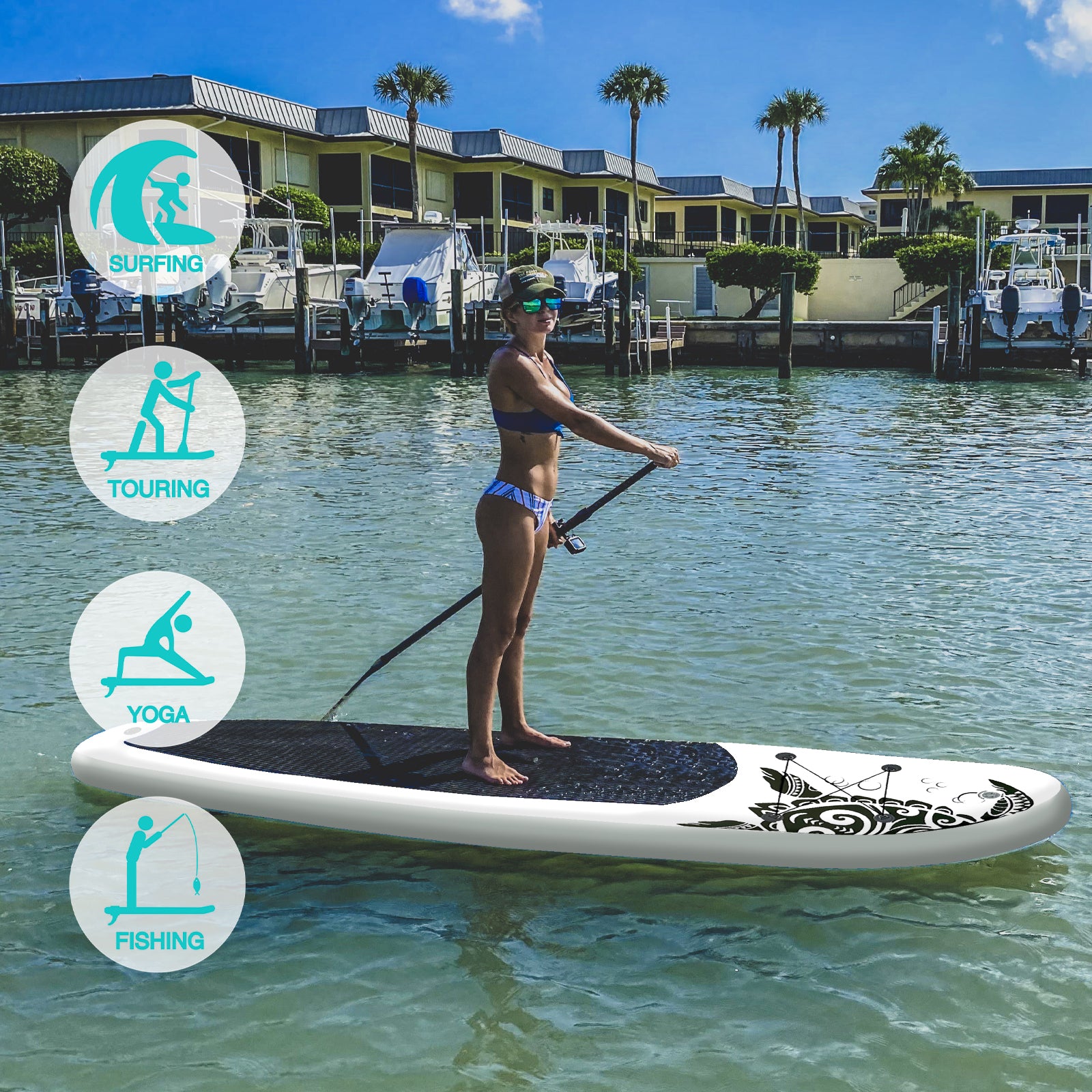 Horizon 11' Inflatable Stand Up Paddle Board