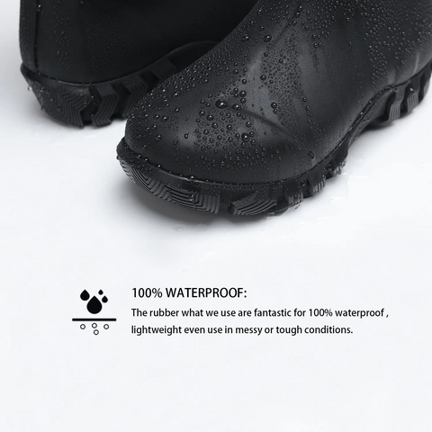 Kids' Waterproof Rubber Rain Boots