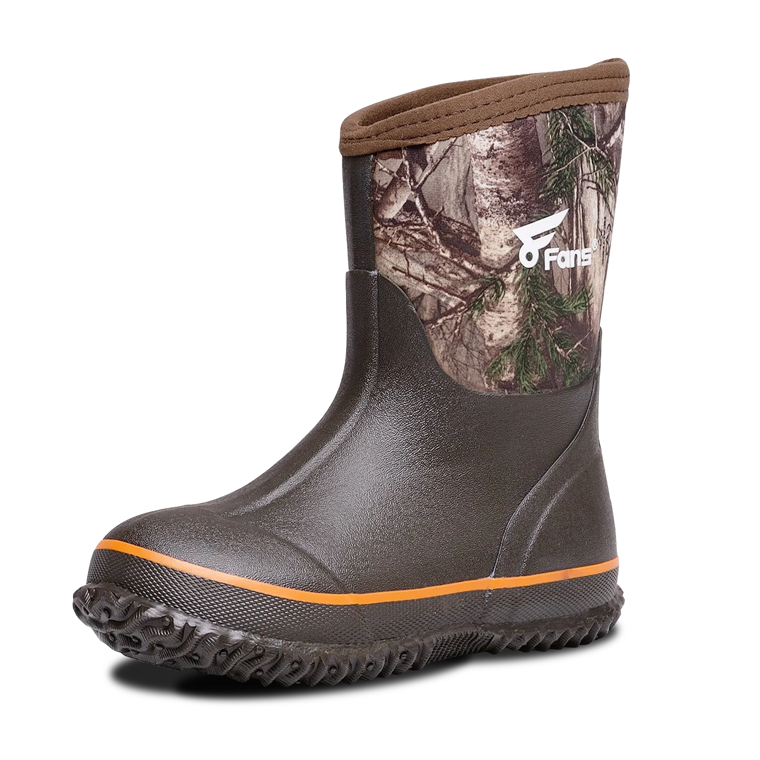 Camo Waterproof Insulated Rubber Boots