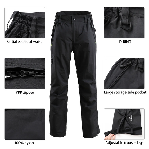 Fishing Pants 2 Layers for Men and Women