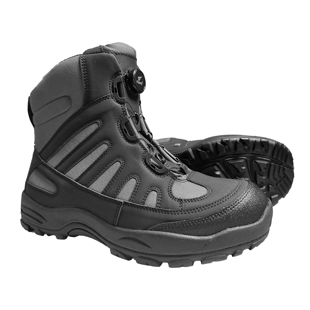 Anti-slip Rubber Buckle Lacing Wading Boots for Men