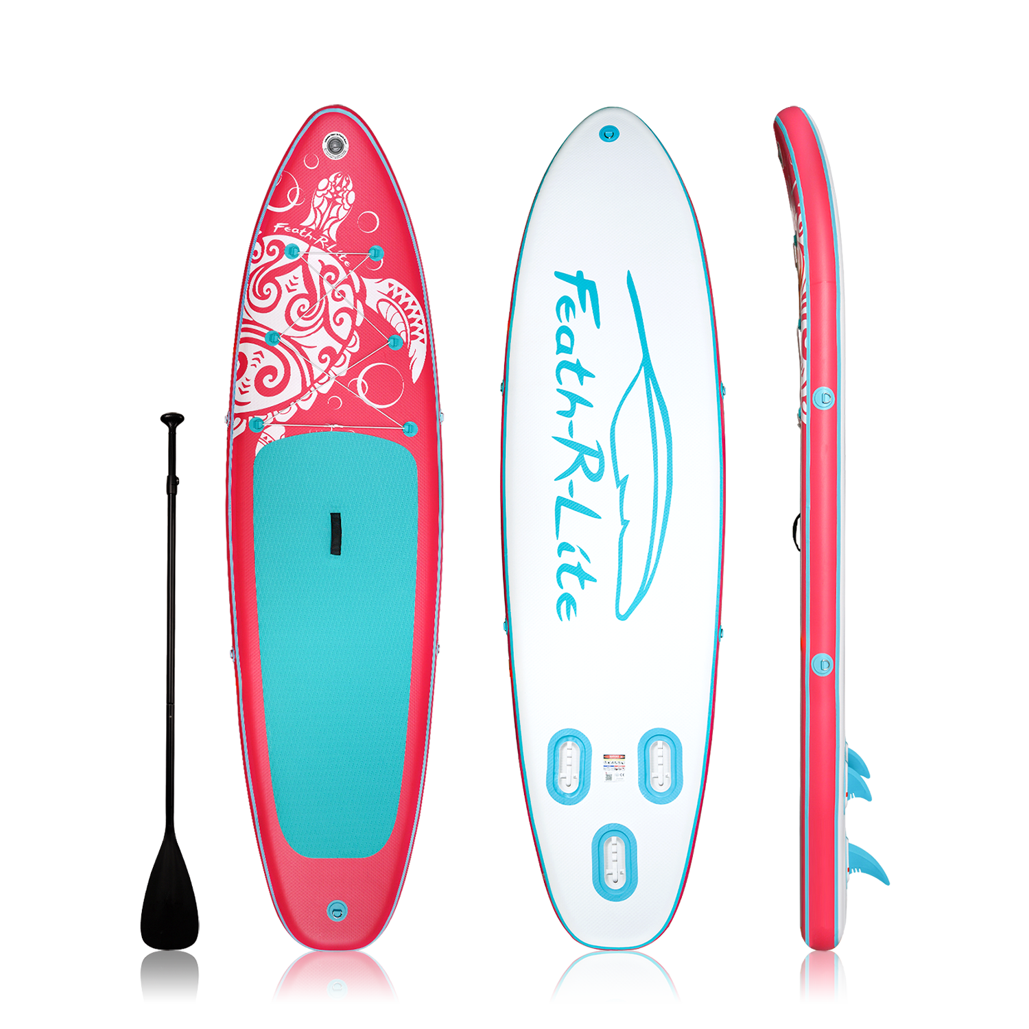 Courage 10.6ft inflatable paddle board pink