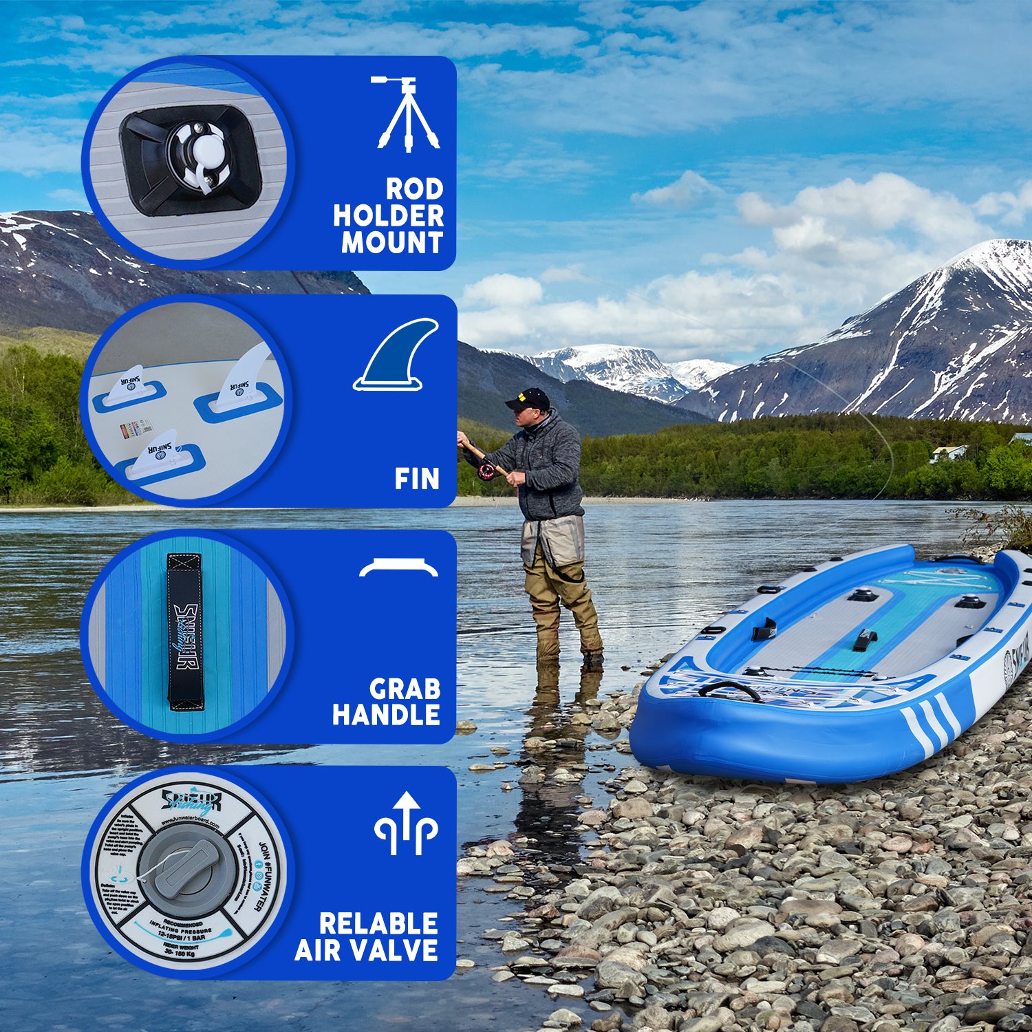 Snifur Fishing 11' Kayak