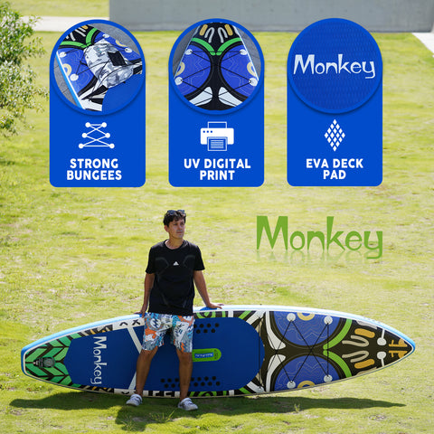 Monkey 11′ Inflatable Stand Up Paddle Board