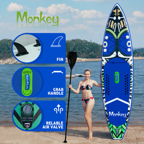 Monkey 11′ Inflatable Stand Up Paddle Board