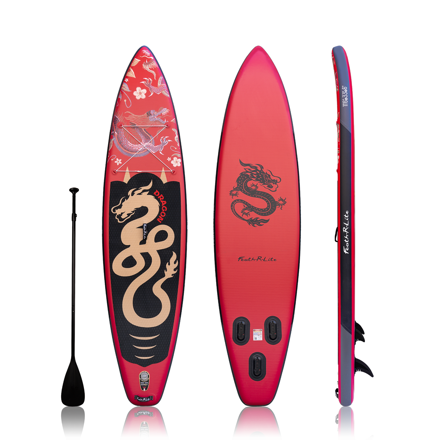 Wild Pulse 11'6" Inflatable Paddle Board – Fast, Fierce, Fun