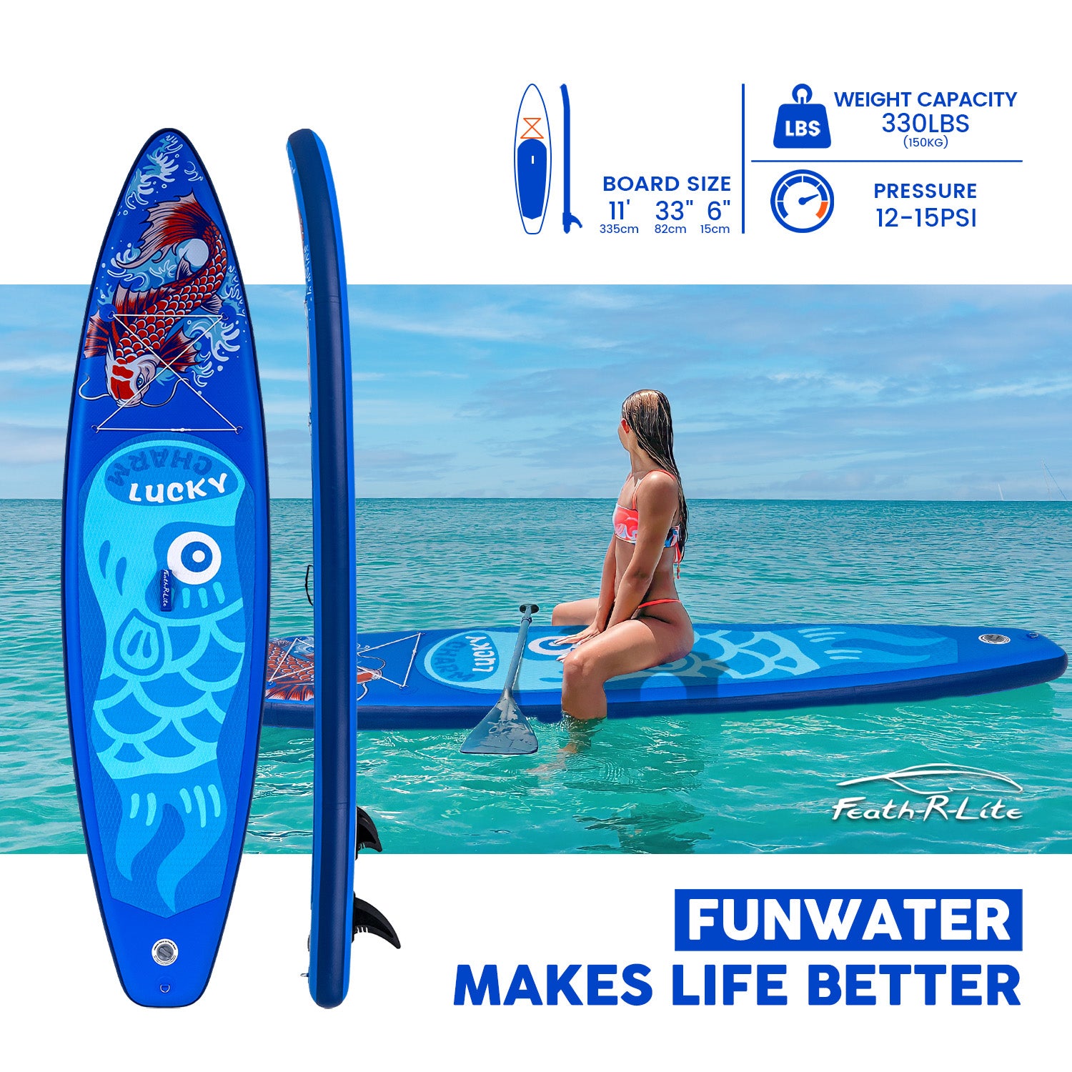 Mythical Spirit Inflatable Paddle Board 11'