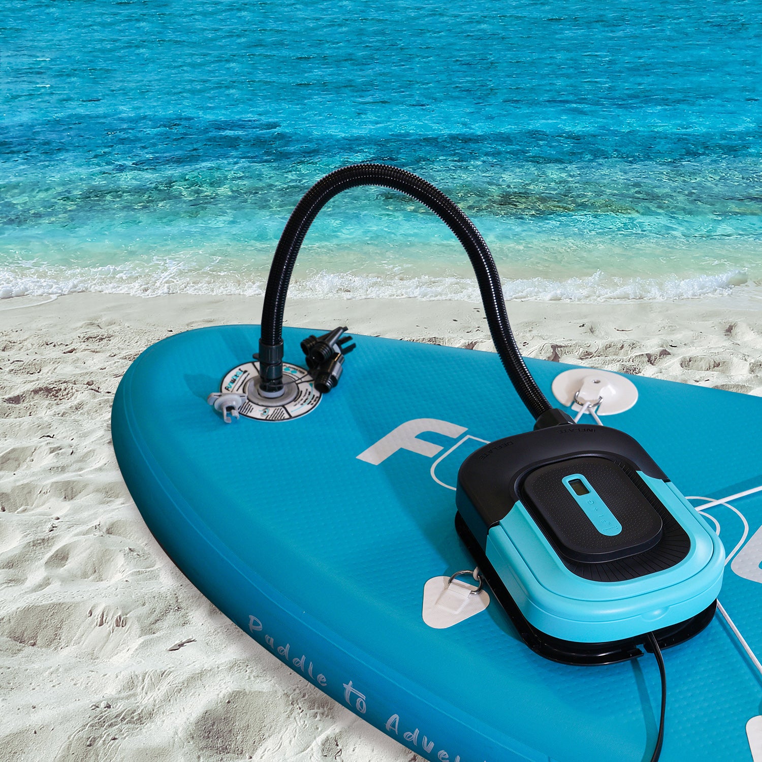  Use of in/deflated Electric pump 