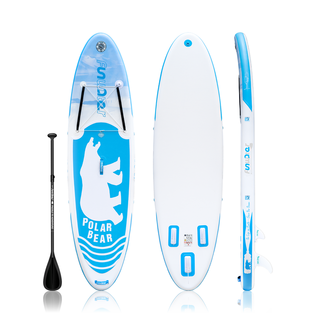 Stand Up Paddle Board - Inflatable SUP TIKI-BLUE 10′6″ Touring Stand Up Paddle Board - Inflatable SUP TIKI-BLUE 10′6″ Touring
