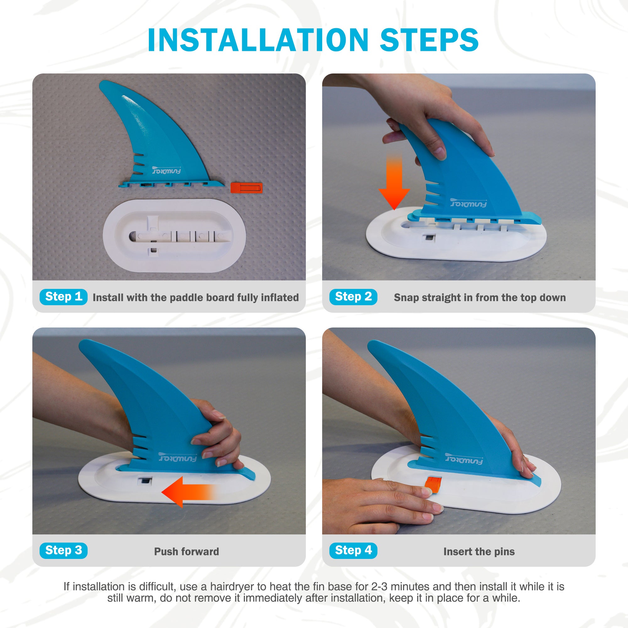 Funwater | Paddle Board Main Fin Repalcement 7