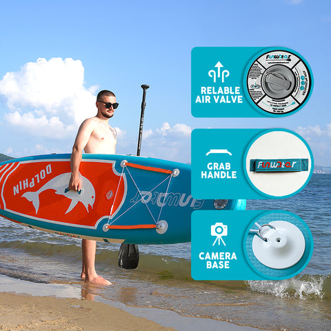 Dolphins 10' Inflatable Paddle Board