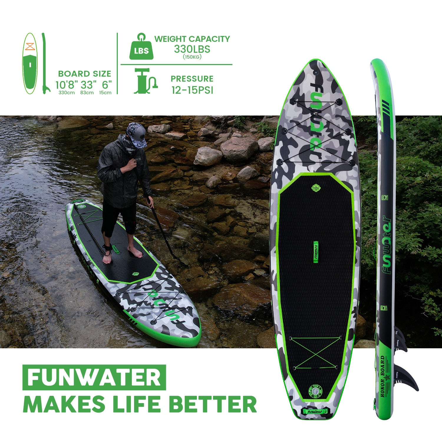 Funwater Honor 10'8