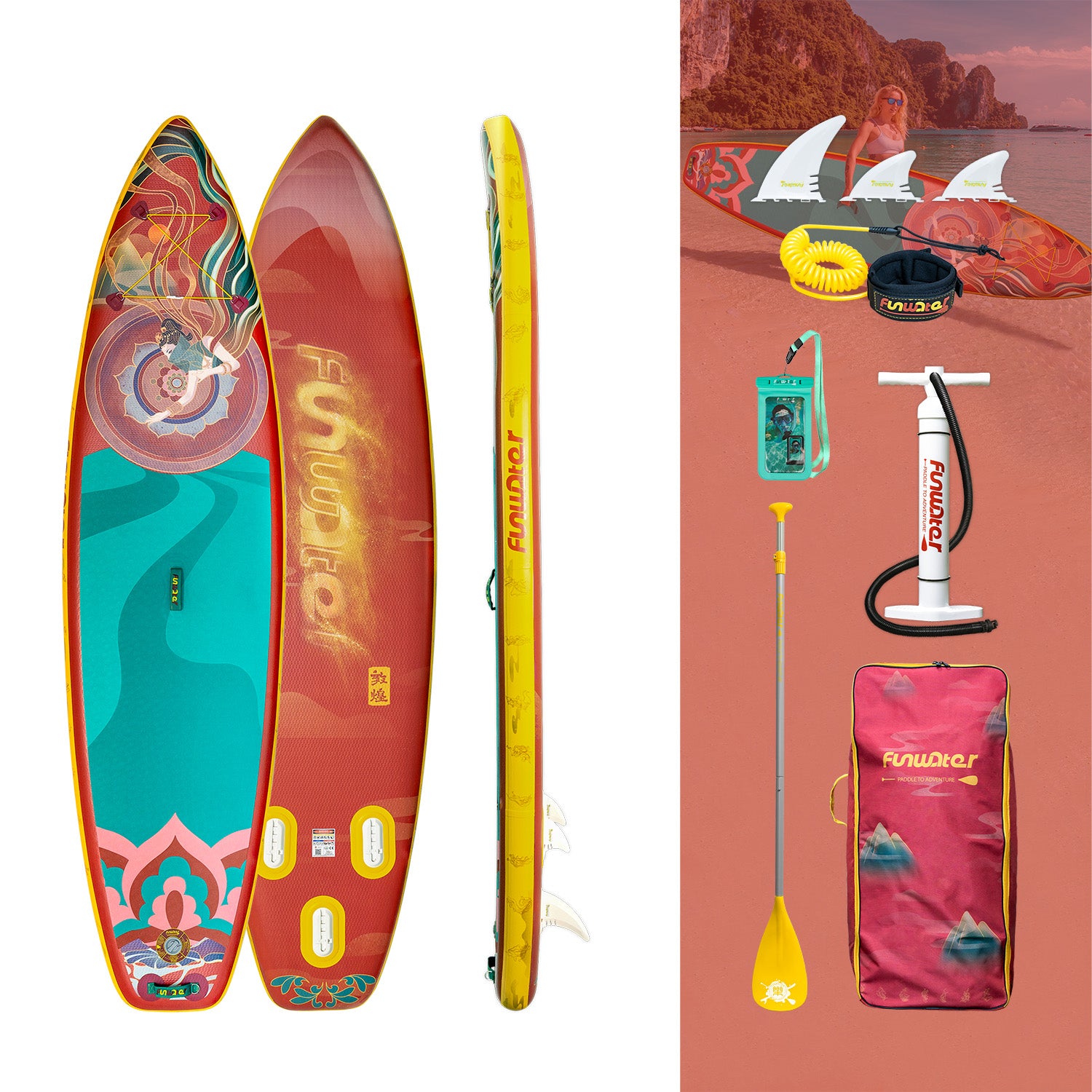 Mythical Spirit Inflatable Paddle Board 11'