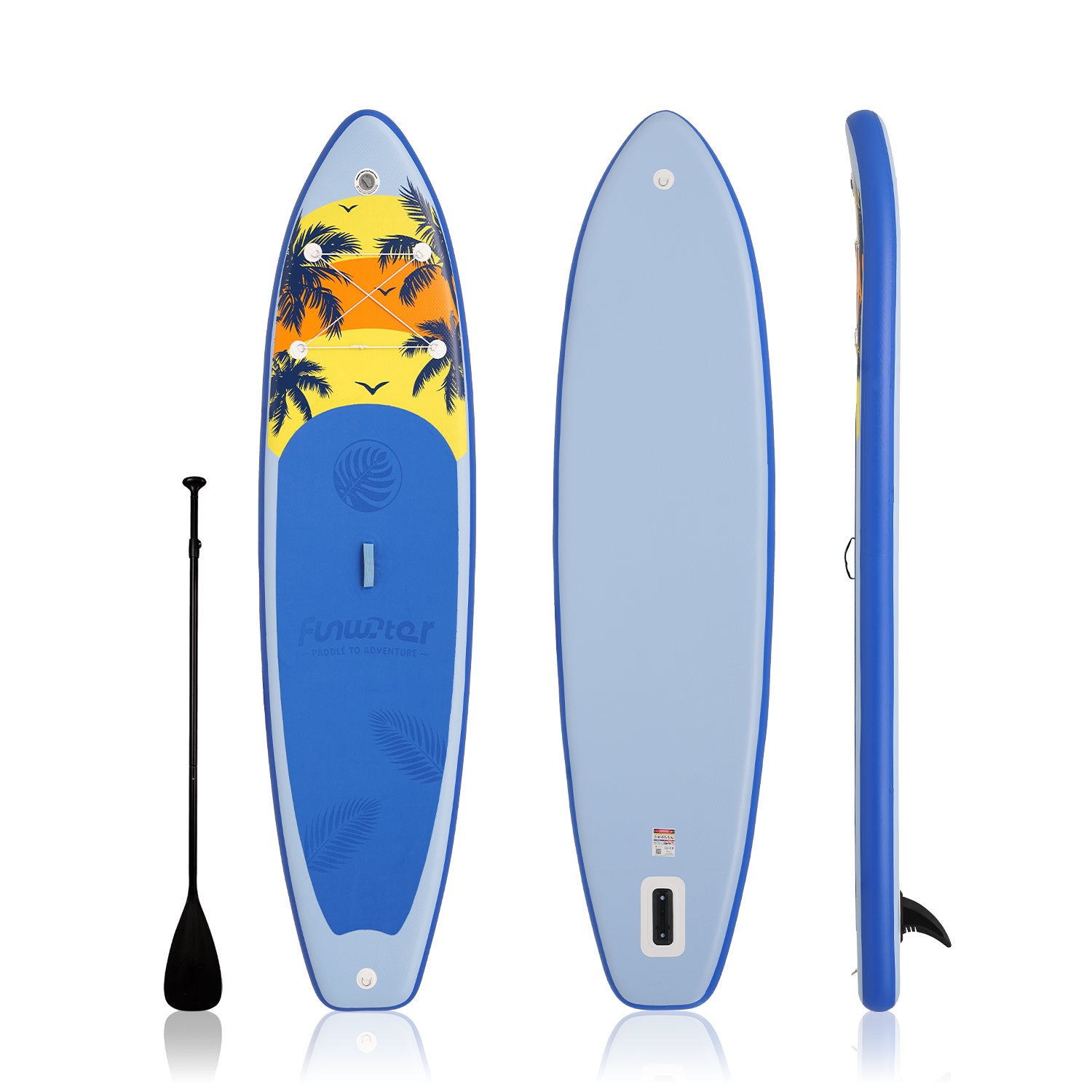 Island Explorer 11' Inflatable Paddle Board | SUP for All Skill Levels