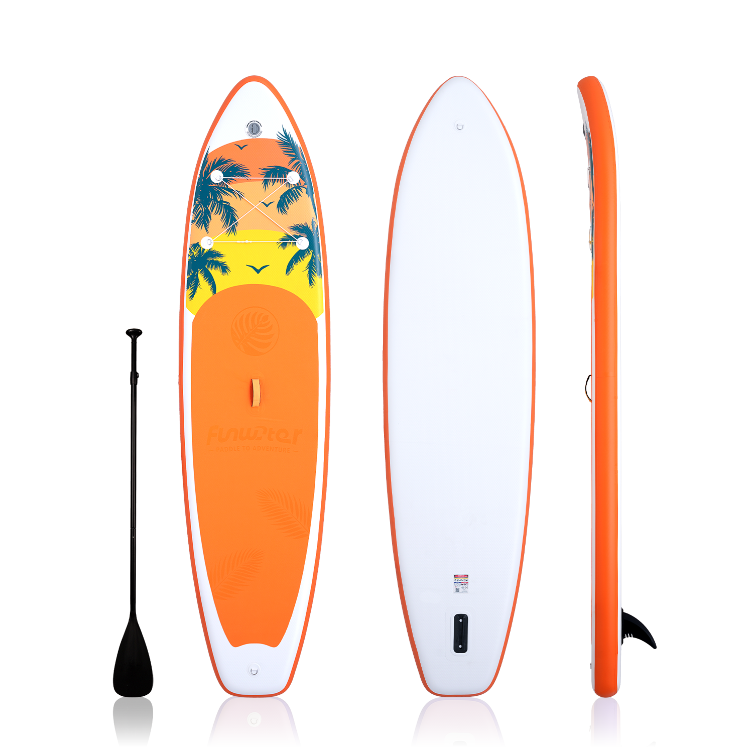 Island Explorer 11' Inflatable Paddle Board | SUP for All Skill Levels