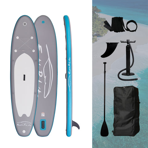 Feath-r-lite Feather 11' inflatable SUP and accessories