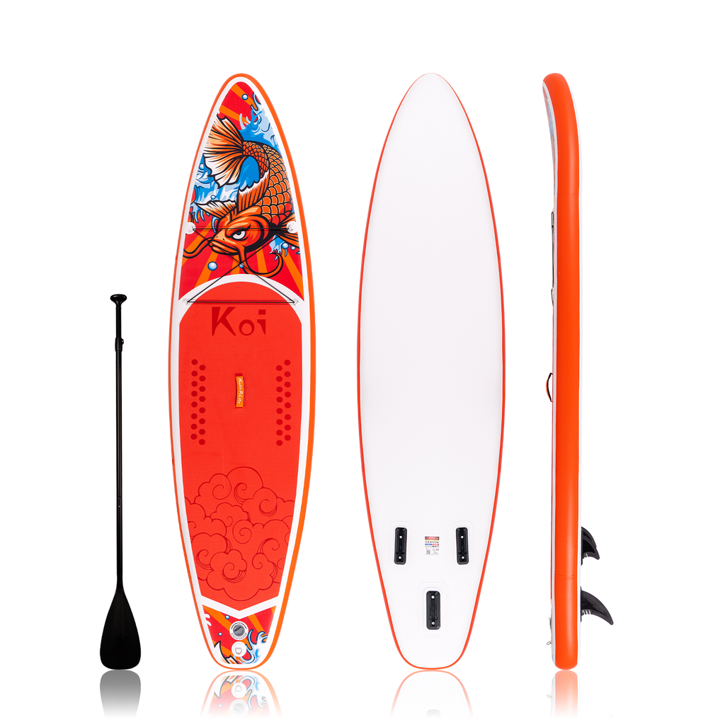 Koi Fish Inflatable Lightweight Stand up Paddle Board Ocean Koi 11′6″