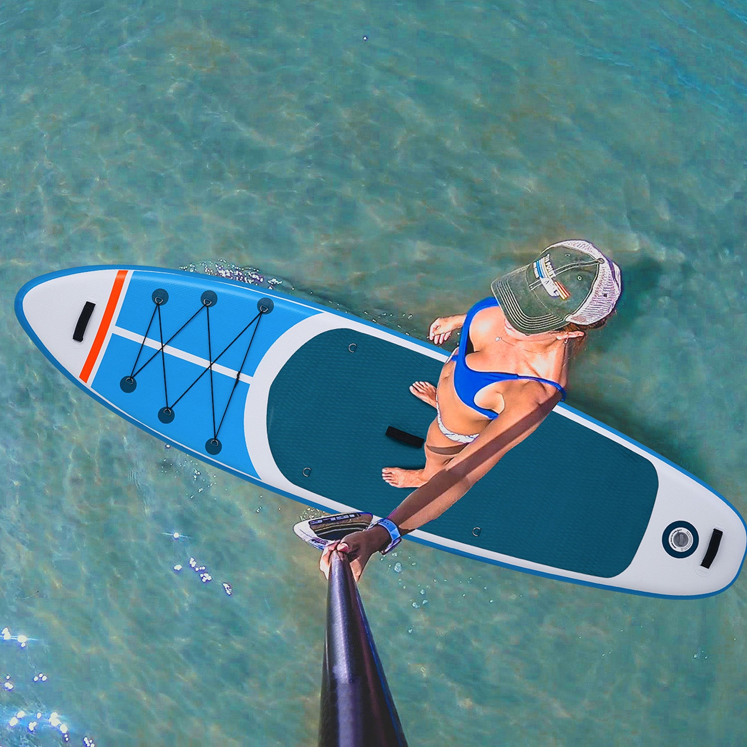 NaviAir Inflatable Paddle Board – Sleek All-Water SUP with Streamlined Design