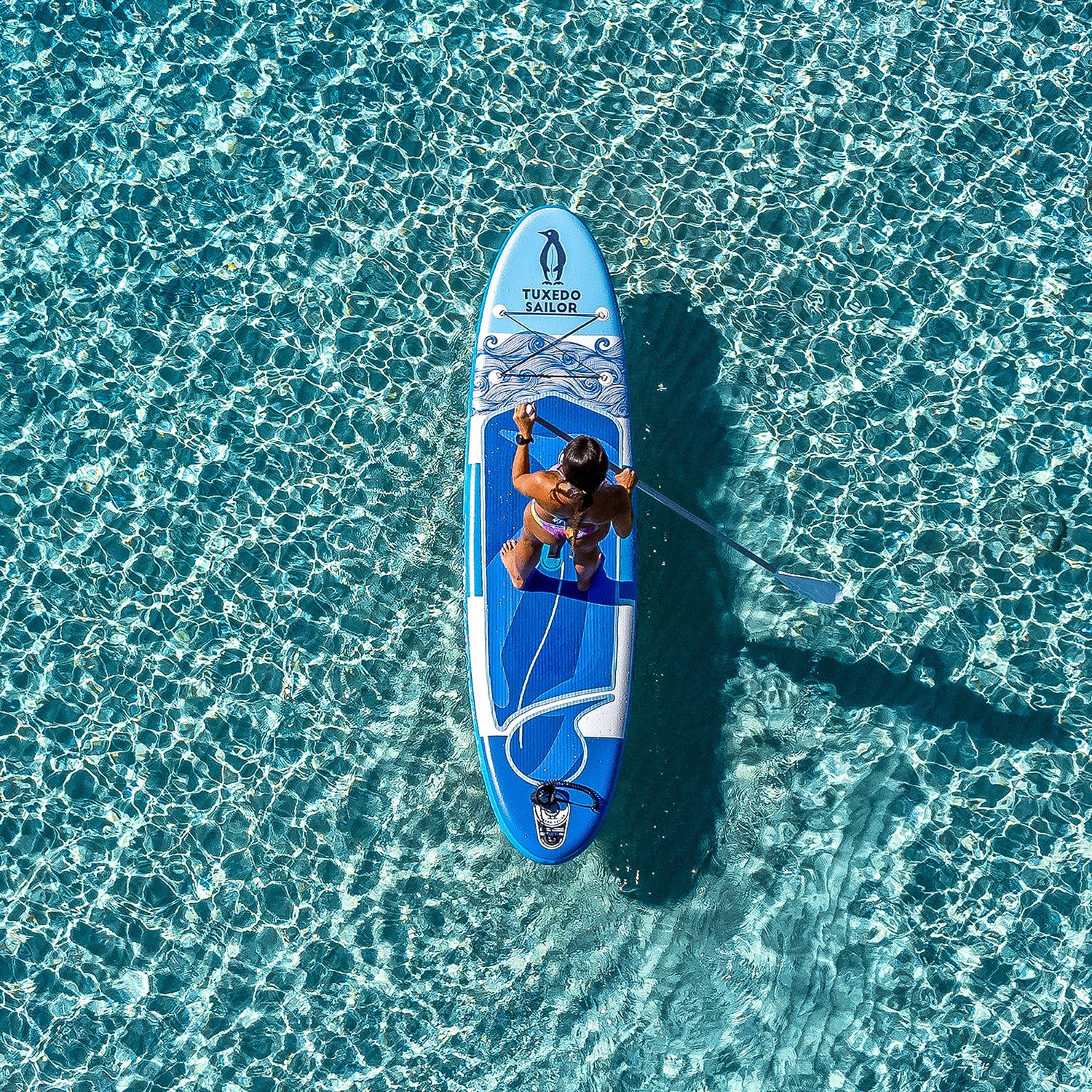 SANVU Blue 10'8" Inflatable Stand Up Paddle Board for Sale