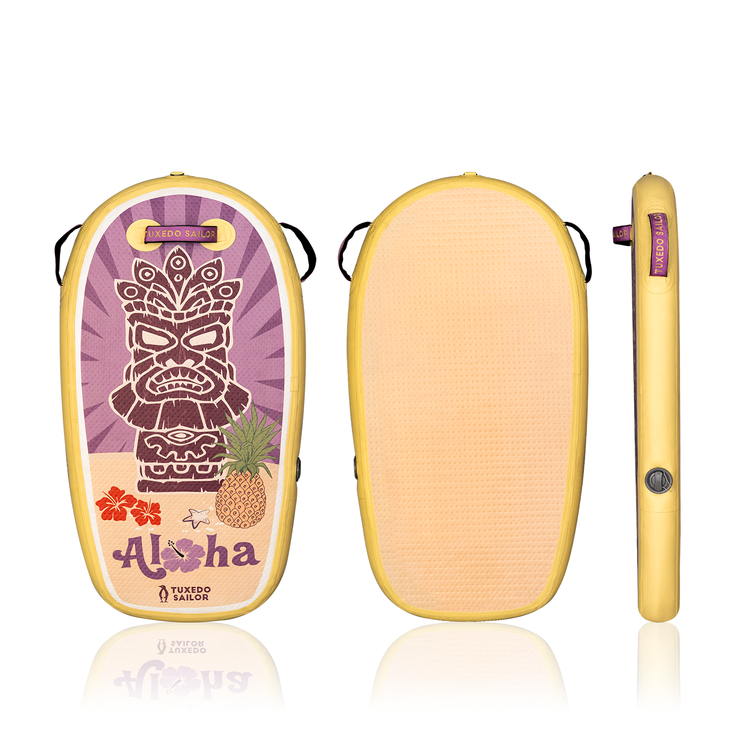 Tuxedo Sailor bodyboard purple color suitable for kids and adults