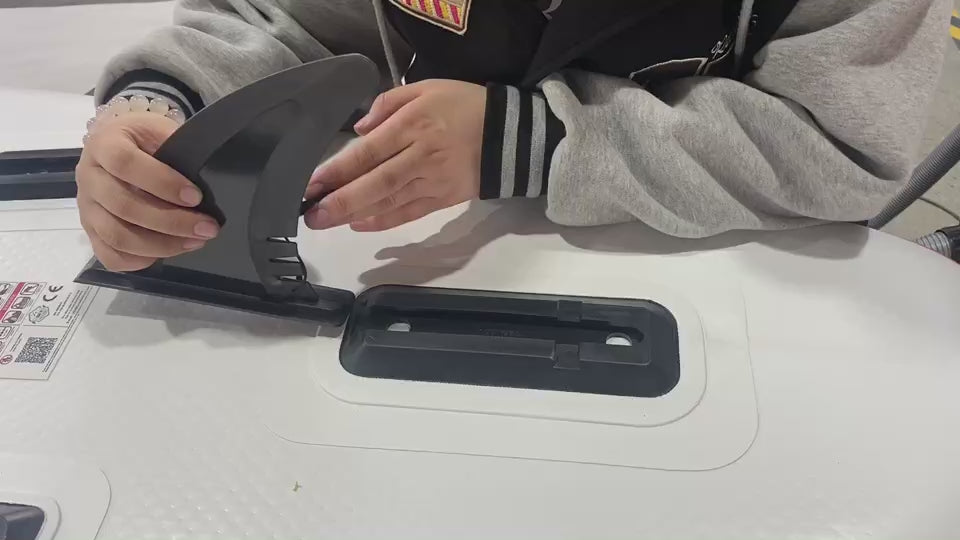 1 Main Fin and 2 Side Fin Set for Flat Base