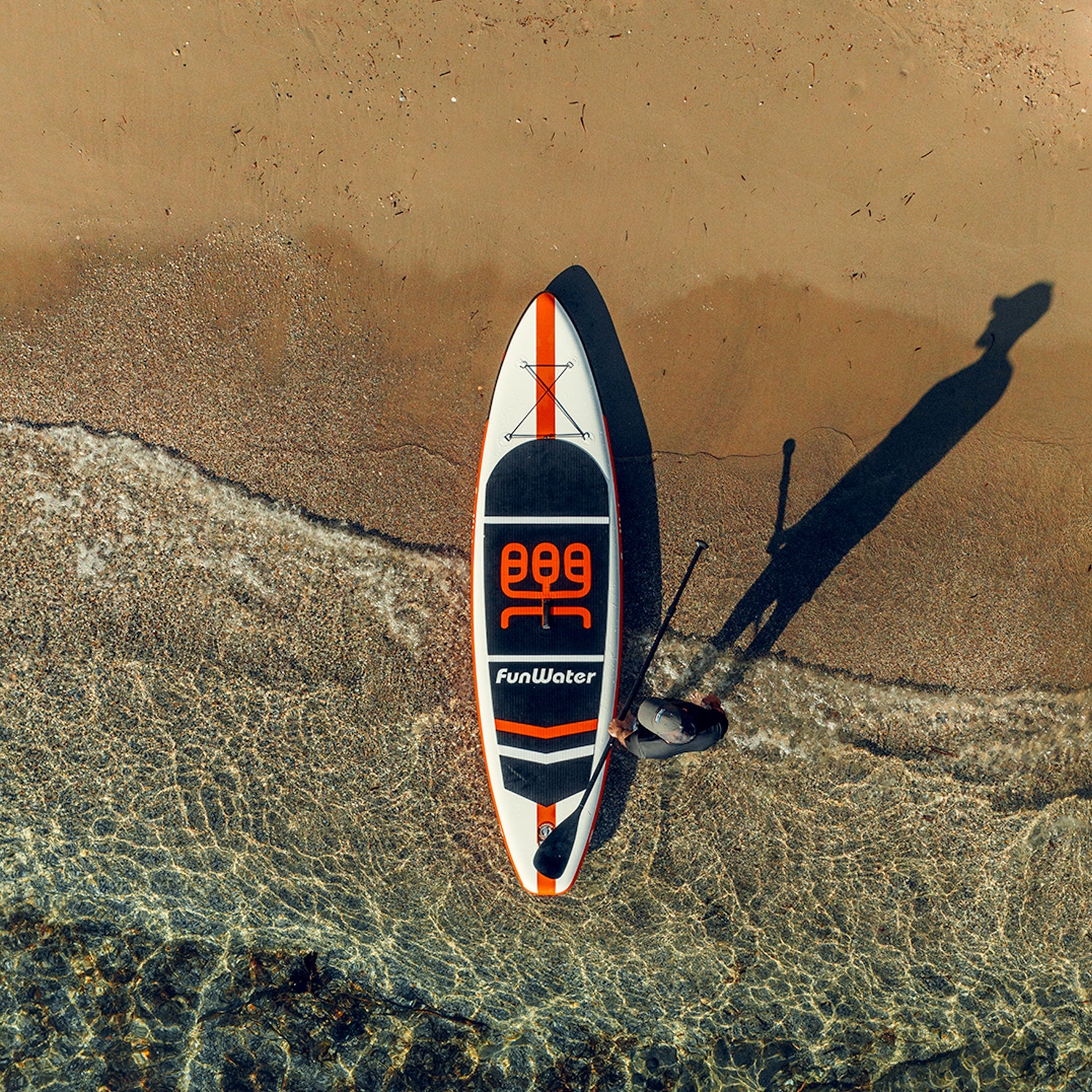 funwater touring stand up inflatable paddle board rentals near me 10' comfortable and more experience