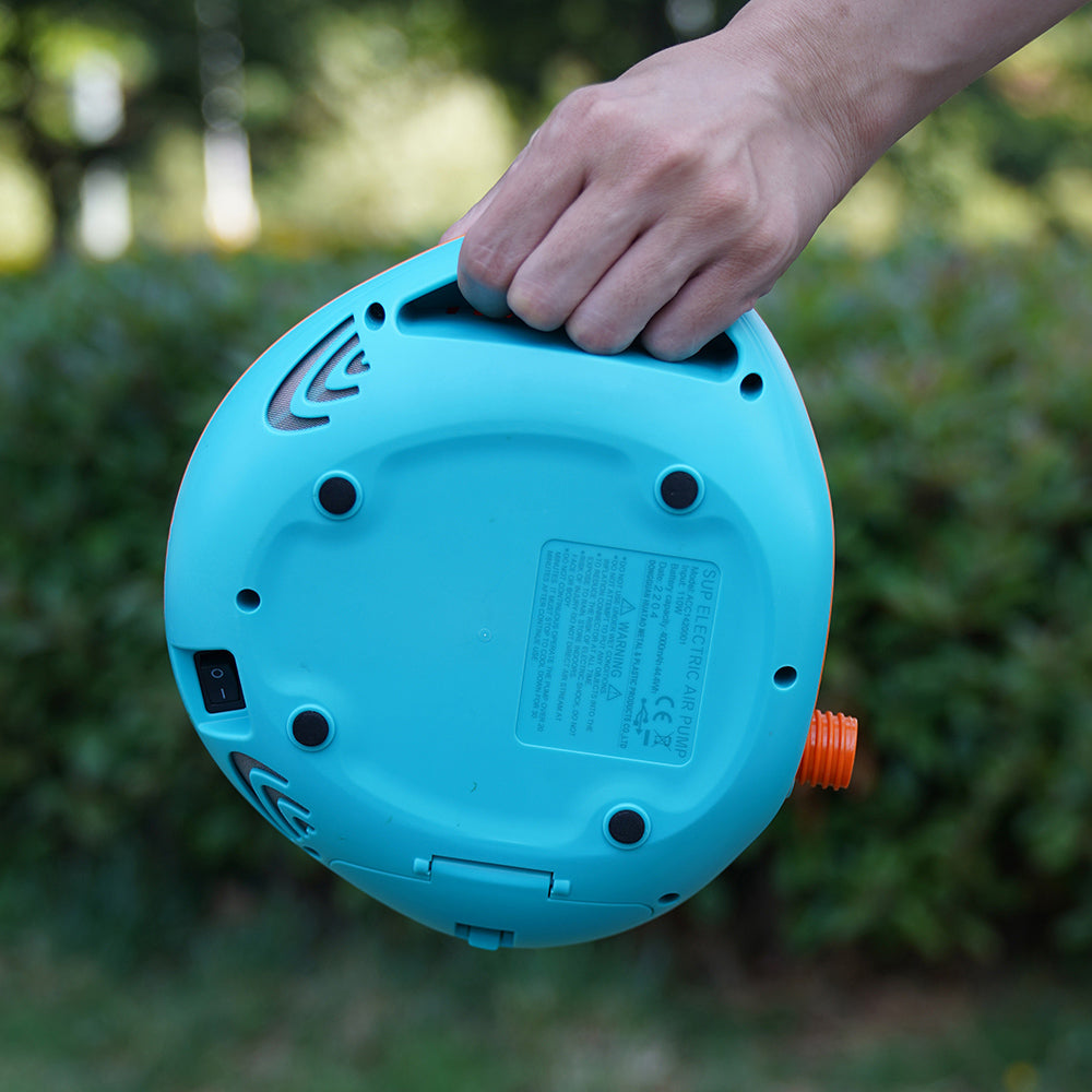 Funwater electric air pump is unique and easy portable